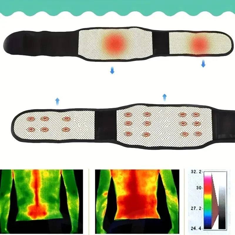 Self-heating Back Support Belt