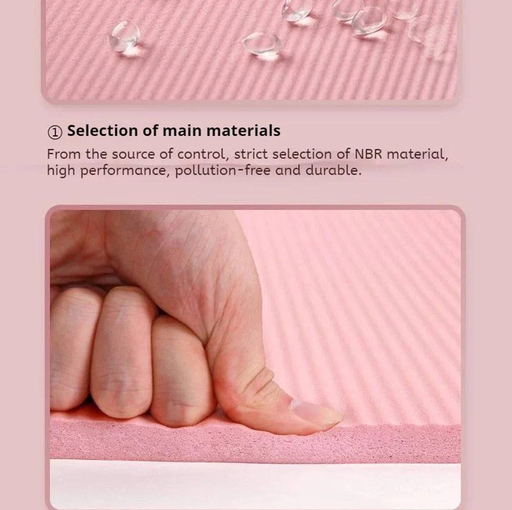 Yoga Mat Non Slip Eco Friendly Fitness Exercise Mat Pilates Pro Yoga Mats for Women Workout Mats for Home Floor Workouts
