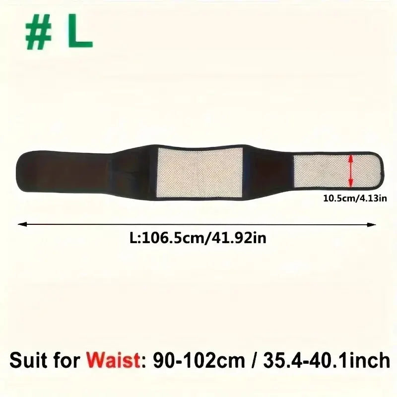 Self-heating Back Support Belt