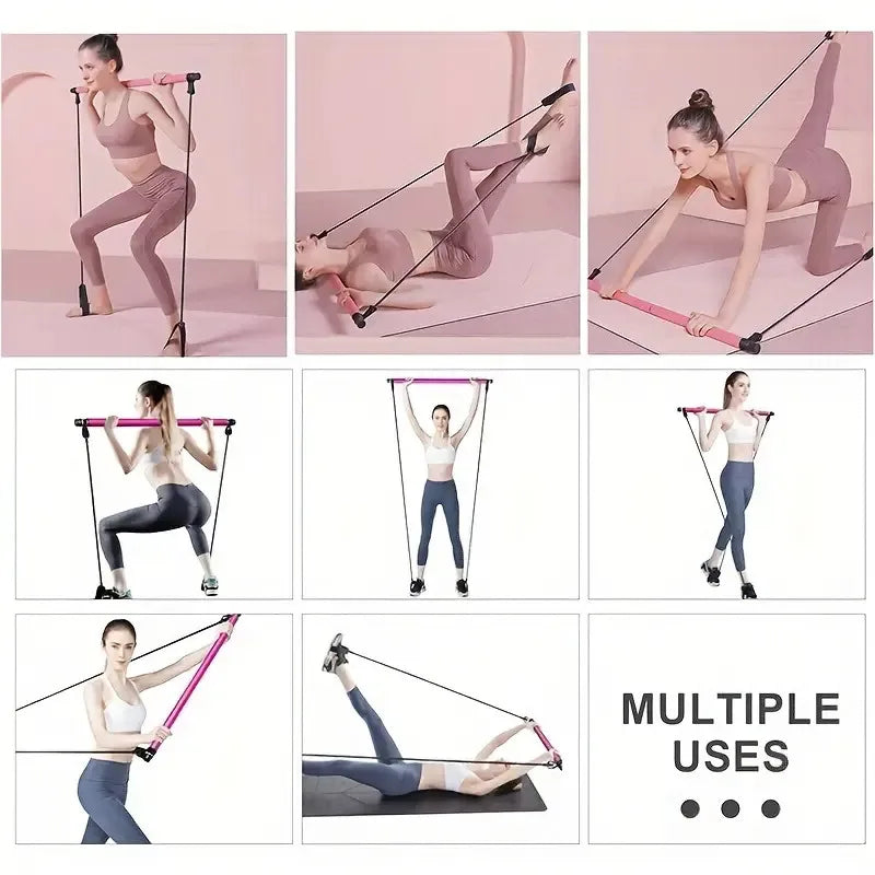 Premium Pilates Bar Resistance Band